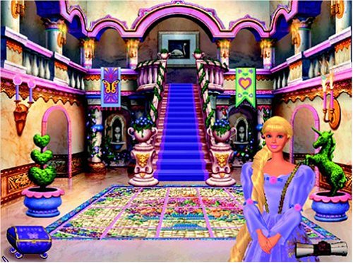 play barbie as rapunzel pc game online